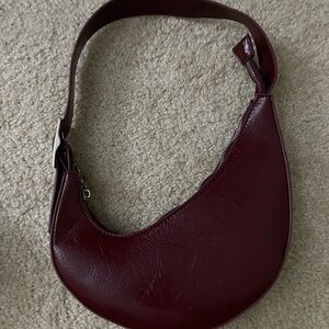 PrettyLittleThing Deep Red Shoulder Bag
